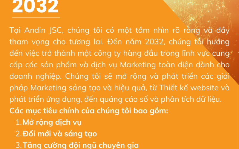 Hồ sơ năng lực ANDIN JSC