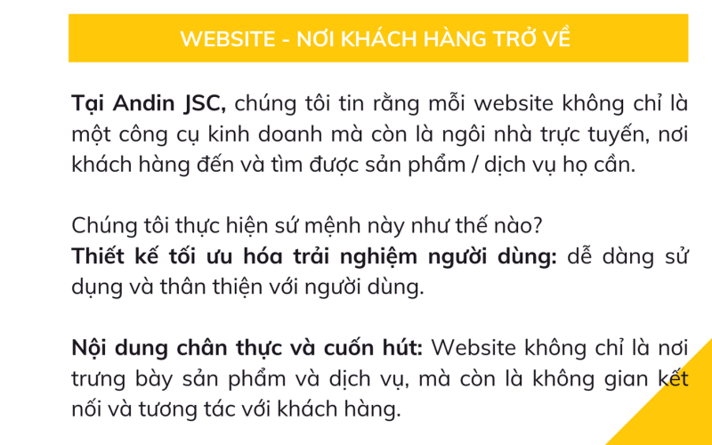 Hồ sơ năng lực ANDIN JSC