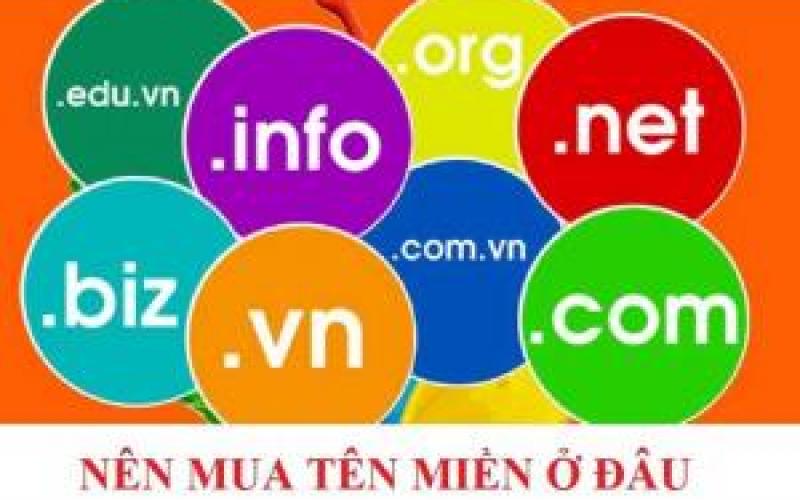 Mua tên miền - các tên miền uy tín