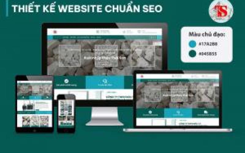 Thiết kế website Thái Sơn Lime 