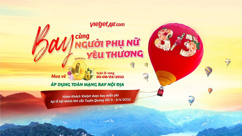 Chiến lược marketing hàng không của Vietjet Air: giá vé thấp, nhiều ưu đãi